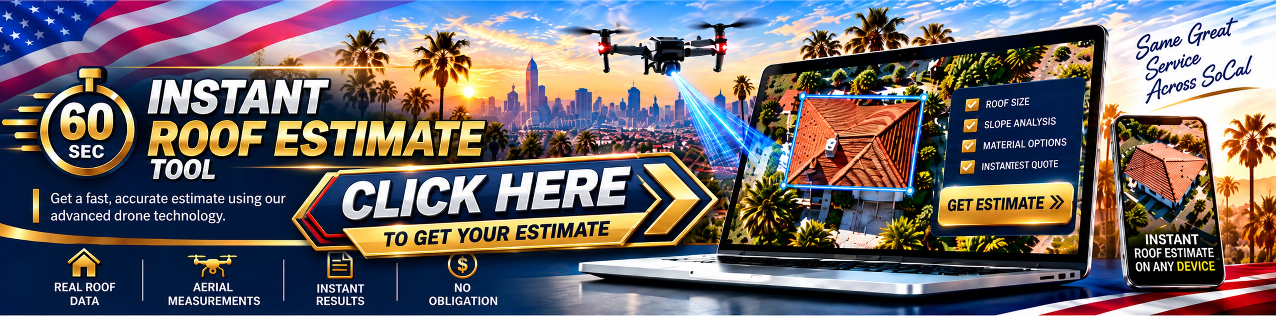 60 second instant roof estimate tool &mdash; real roof data, aerial measurements, instant results, no obligation &mdash; Shingle Roofing Carson