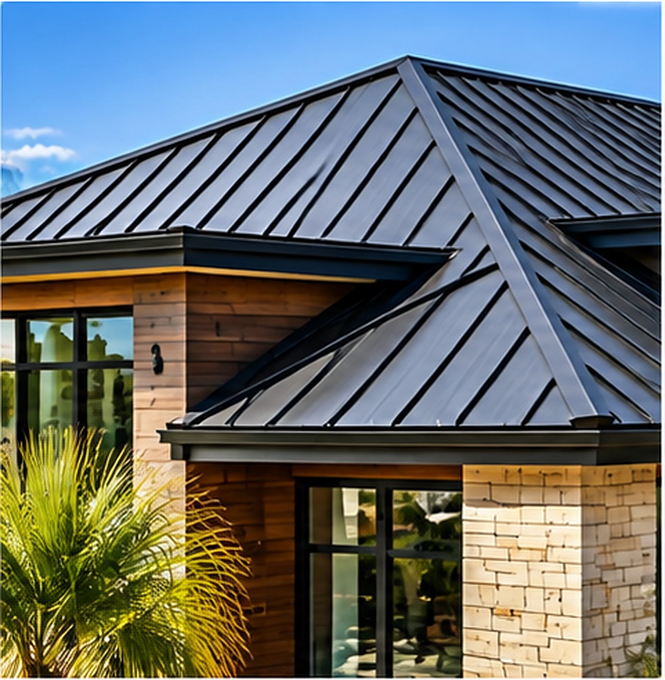 Standing seam metal roof &mdash; Metal Roofing Montebello